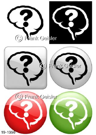 Medical-Art Logo Button Icon geistige Behinderung