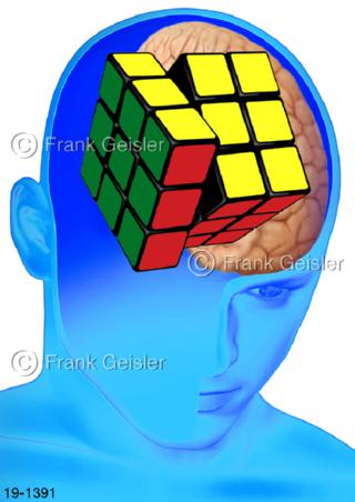 Medical-Art Hirn Gehirn Denken Gedanken